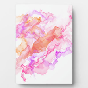 Abstraktes Fraktal rauchen Fotoplatte