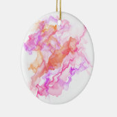 Abstraktes Fraktal rauchen Keramik Ornament (Rechts)