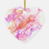 Abstraktes Fraktal rauchen Keramik Ornament (Vorne)