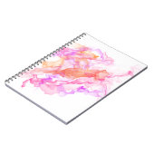 Abstraktes Fraktal rauchen Notizblock (Linke Seite)