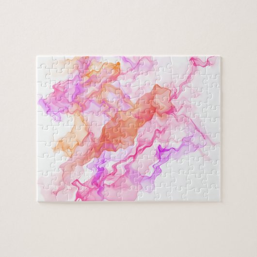 Abstraktes Fraktal rauchen Puzzle (Horizontal)