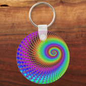 Abstraktes Fraktal Schlüsselanhänger (Vorderseite)