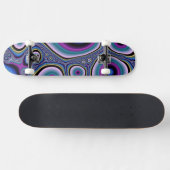 Abstraktes Fraktal Skateboard (Horizontal)