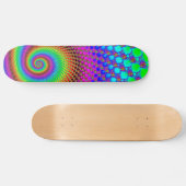 Abstraktes Fraktal Skateboard (Horizontal)