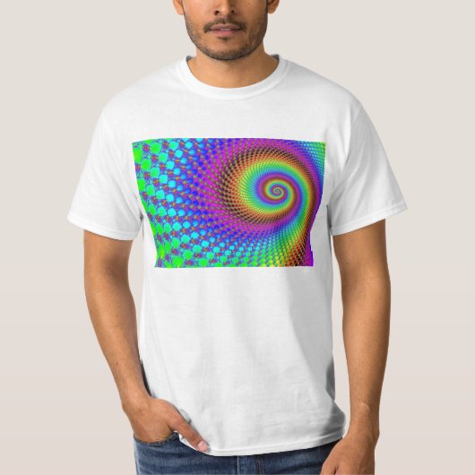 Abstraktes Fraktal T-Shirt (Vorderseite)