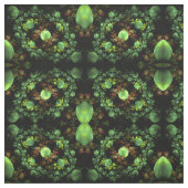 Abstraktes Fraktal-Waldgewebe Stoff (Muster)