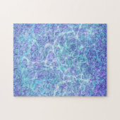 Abstraktes Fraktal Wasser schwierig Puzzle (Horizontal)