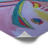 Abstraktes französisches Poster von Raphael С Anos (Ecke)