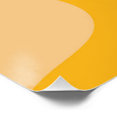 Abstraktes Frauenportrait Herz Tattoo Modern Poster (Ecke)