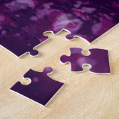 Abstraktes Friedenszeichen Hippie Art Personalisie Puzzle (Seite)