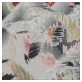 Abstraktes Frontsystem Design I (Großdruck) Stoff (Nahaufnahme)