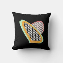 Abstraktes Frucht Papaya Dragonfruit-Muster