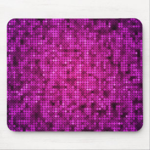 Abstraktes funkelndes Disco-Design Mousepad