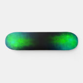 Abstraktes galaktisches Lichtskateboard Skateboard (Horizontal)