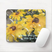 Abstraktes Gänseblümchen Mousepad (Mit Mouse)
