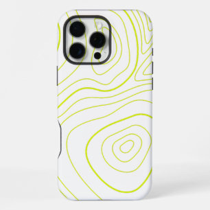 abstraktes Gelb iPhone 16 Pro Max Hülle