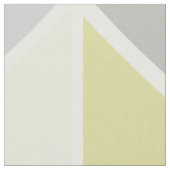 Abstraktes Gelb- und Graugewebe Stoff (Nahaufnahme)