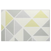 Abstraktes Gelb- und Graugewebe Stoff (Fat Quarter (45,7 x 55,9 cm))