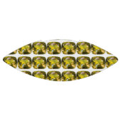 Abstraktes Gelbmuster Football (Panel)