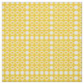 Abstraktes Gelbwürfelgewebe Stoff (Muster)