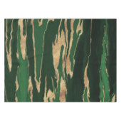 Abstraktes Gemälde aus grünem Marmor Tischdecke (Vorderseite (Horizontal))