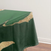 Abstraktes Gemälde aus grünem Marmor Tischdecke (Beispiel)