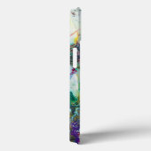 Abstraktes Gemälde aus Hummingvogelgarten Case-Mate iPhone Hülle (Rückseite / Rechts)