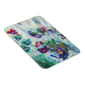 Abstraktes Gemälde aus Hummingvogelgarten Magnet (Rechte Seite)