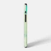 Abstraktes Gemälde | Dynamische Farben iPhone Hülle (Linke Seite)