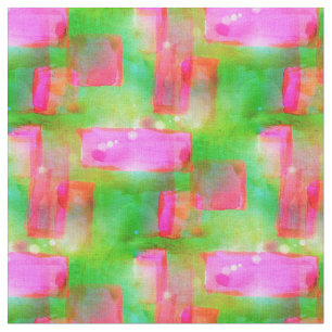 Abstraktes gemaltes Gelb des Sonnenlichts, rosa Stoff