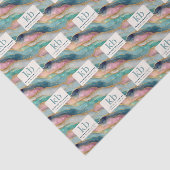 Abstraktes Geode-Muster-Schmuck Geschäftslogo Seidenpapier (Ausschnitt)