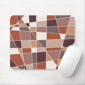 Abstraktes Geometrie mousepad (Mit Mouse)