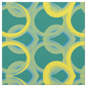 Abstraktes geometrisch-gelbes Muster Stoff (Nahaufnahme)