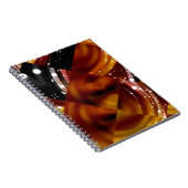 Abstraktes geometrisch mehrfarbiges Mosaik Notizblock (Rechte Seite)