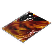 Abstraktes geometrisch mehrfarbiges Mosaik Notizblock (Linke Seite)