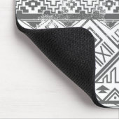 Abstraktes geometrisches Aztekenmuster 2 Mousepad (Ecke)