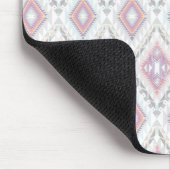 Abstraktes geometrisches Aztekenmuster Mousepad (Ecke)