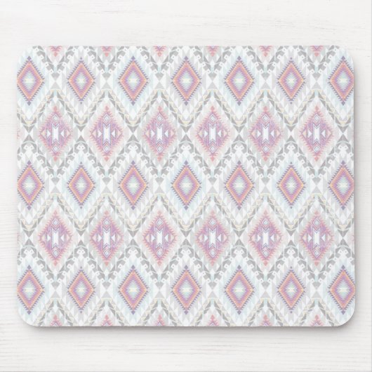Abstraktes geometrisches Aztekenmuster Mousepad (Vorne)