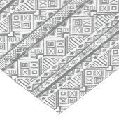 Abstraktes geometrisches aztekisches Muster 2 Kurzer Tischläufer (Ecke)