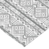 Abstraktes geometrisches aztekisches Muster 2 Tischdecke (Schrägansicht)