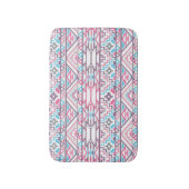 Abstraktes geometrisches aztekisches Muster 3 Badematte (Vorderseite Vertikal)