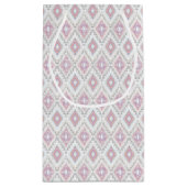 Abstraktes geometrisches aztekisches Muster Kleine Geschenktüte (Rückseite)