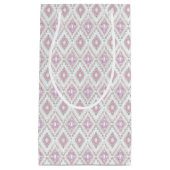 Abstraktes geometrisches aztekisches Muster Kleine Geschenktüte (Vorderseite)