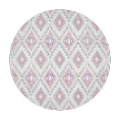 Abstraktes geometrisches aztekisches Muster Schneidebrett (Vorderseite)