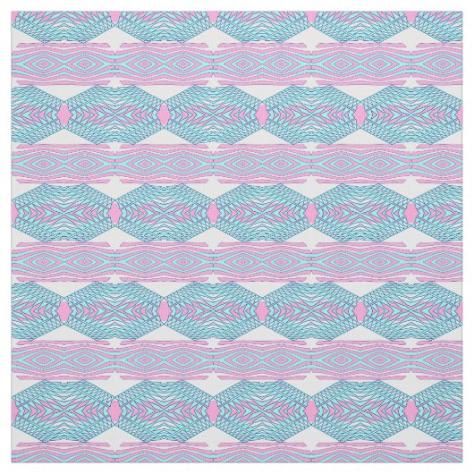 Abstraktes geometrisches boho Muster Stoff (Muster)