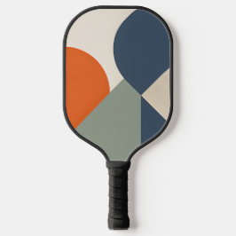 Abstraktes geometrisches Boho-Pickleball-Schläger Pickleball Schläger