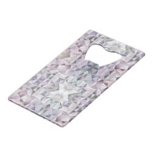 Abstraktes geometrisches Design auf einem kartenfö