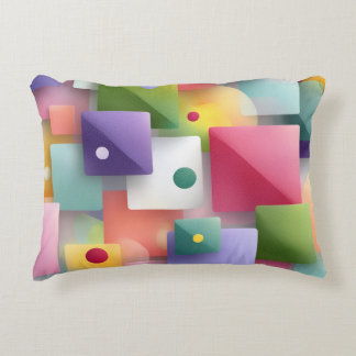Abstraktes geometrisches Design Dekokissen