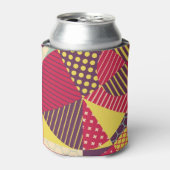 Abstraktes geometrisches Design Dosenkühler (Kanne Vorderseite)
