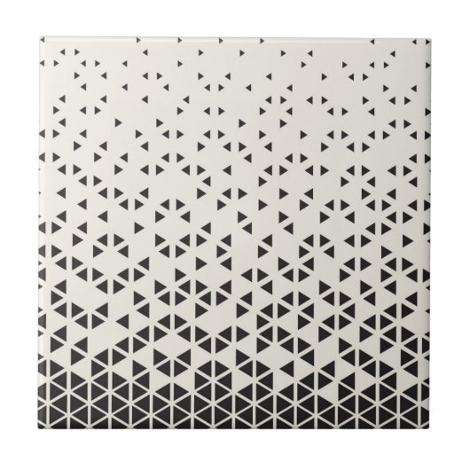 Abstraktes geometrisches Design Fliese (Vorderseite)